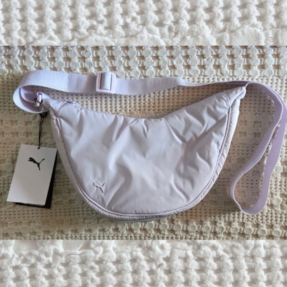 Puma Half Moon Crossbody in Light Purple Pastel